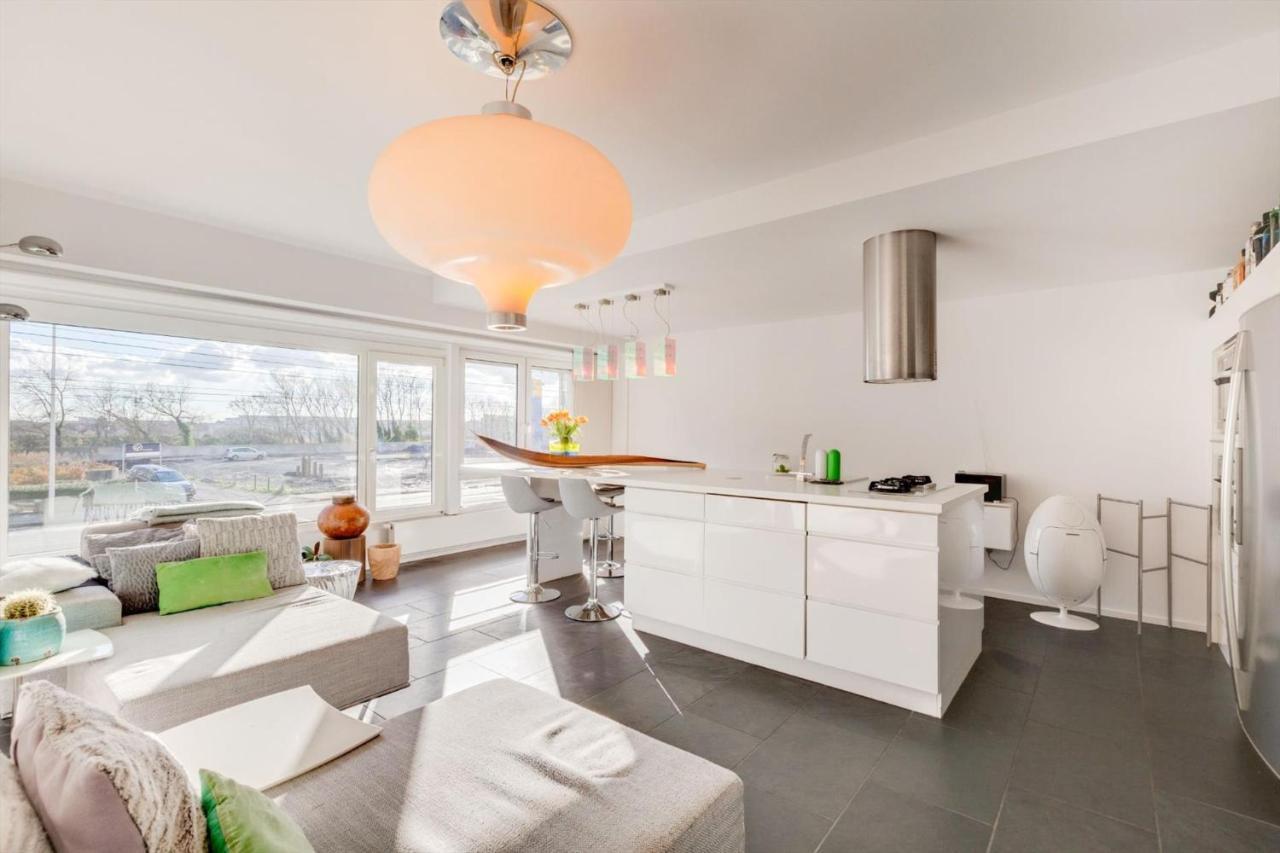 Luxueus Appartement 100 Stappen Van Zee En Strand 奥斯滕德 外观 照片